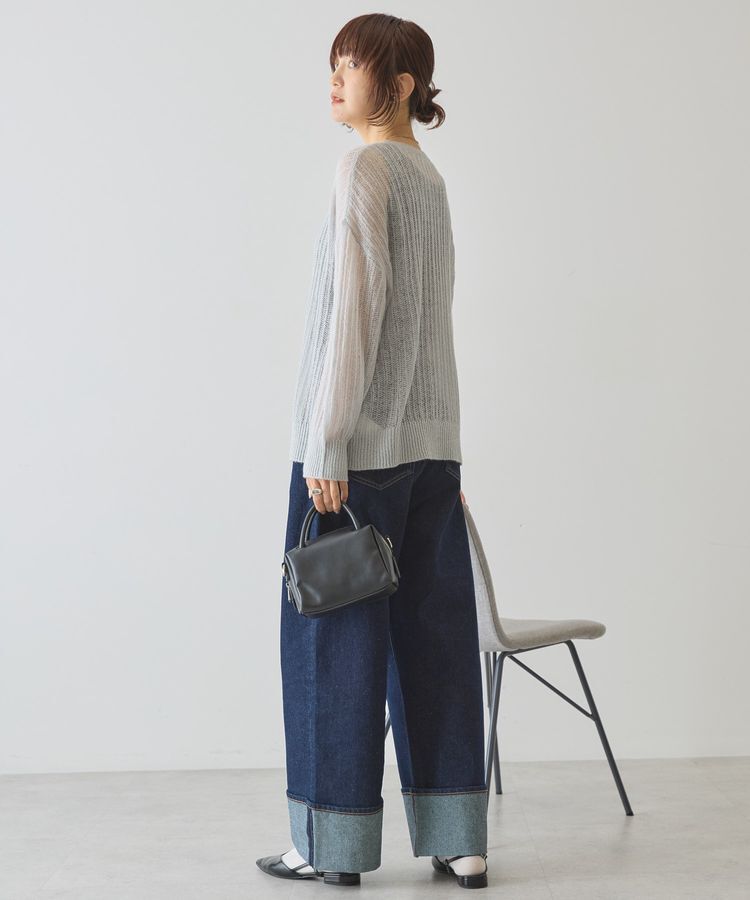 AMERICAN HOLIC「モヘアタッチルーズ編みプルオーバー」|ニット・セーター|