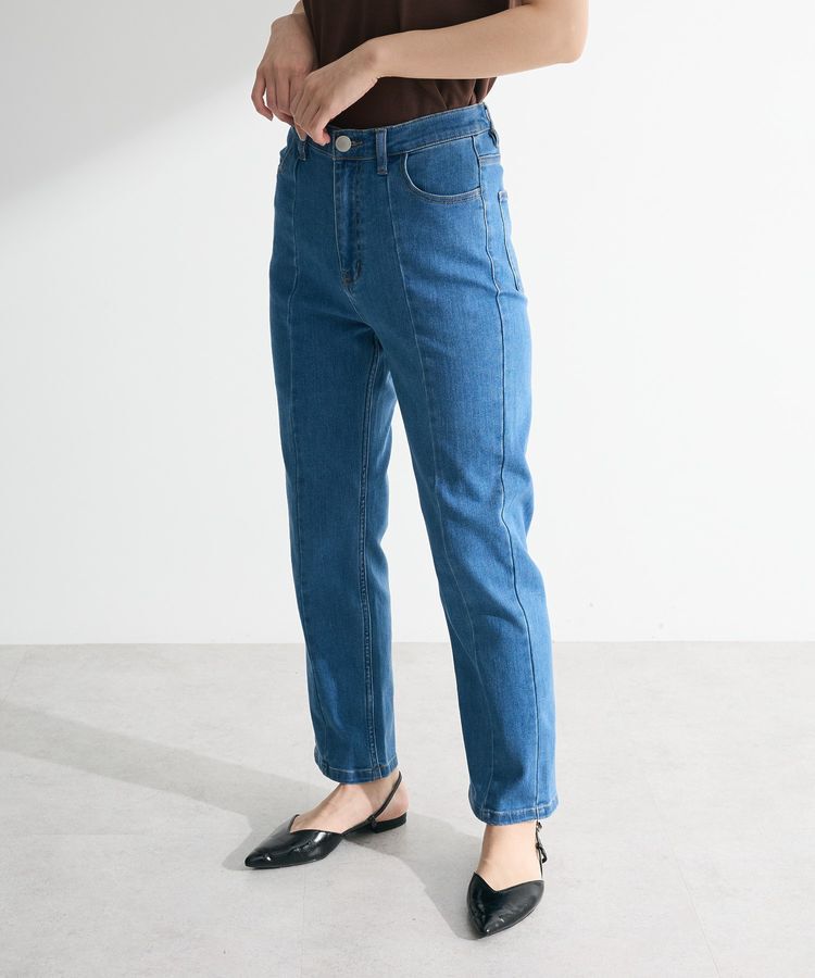 Green Parks「接触冷感ストレッチスキニーパンツ」|デニム|