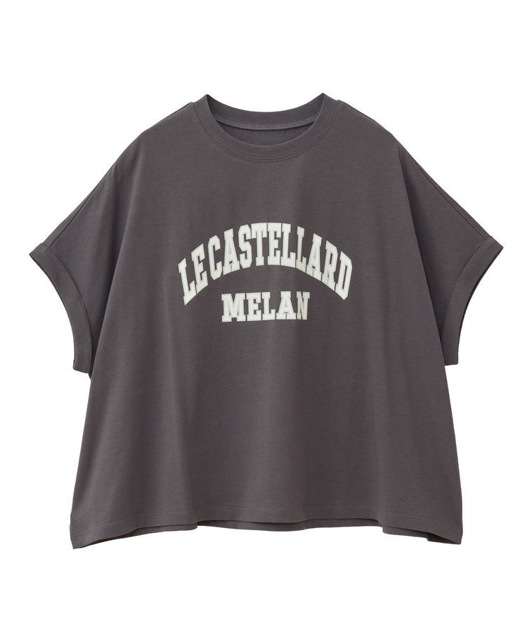 Green Parks「袖折り返しカレッジTシャツ」|Tシャツ・カットソー|