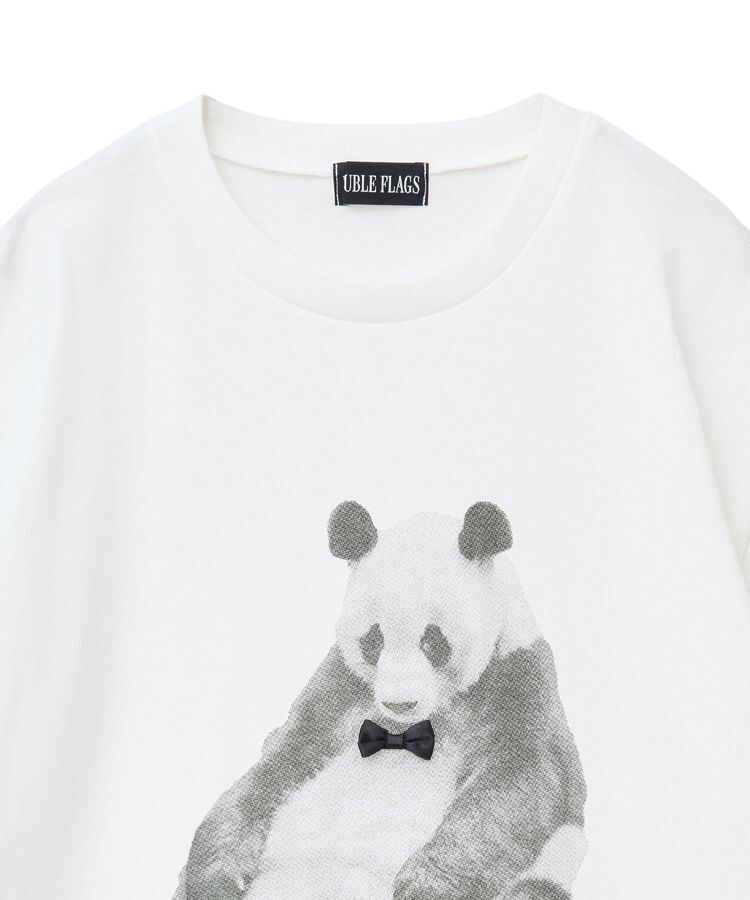 Green Parks「・DOUBLE FLAGS アニマルプリントTEE」|Tシャツ・カットソー|