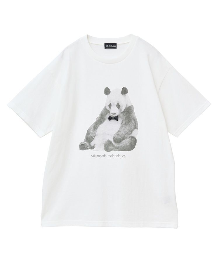 Green Parks「・DOUBLE FLAGS アニマルプリントTEE」|Tシャツ・カットソー|