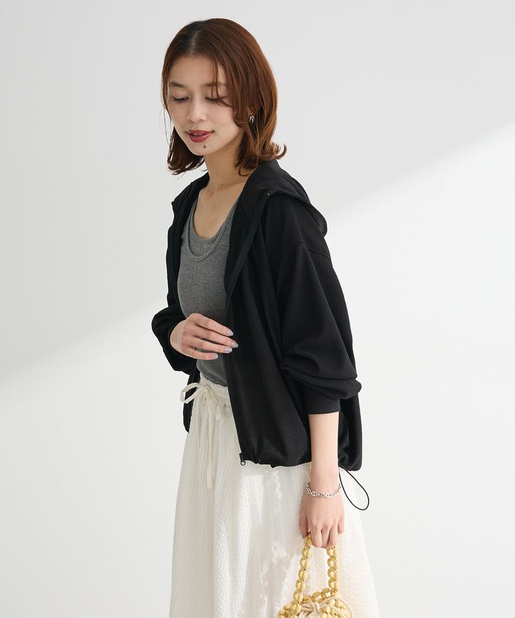 Green Parks「ライトZIPパーカー」|カーディガン|