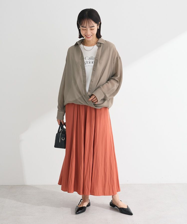 Green Parks「サラフレワイドパンツ(無地)」|その他|