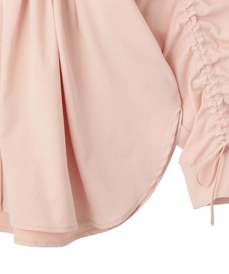 Green Parks「【WEB限定】ドロストシャーリングウエストタックシャツⅡ」|シャツ・ブラウス|