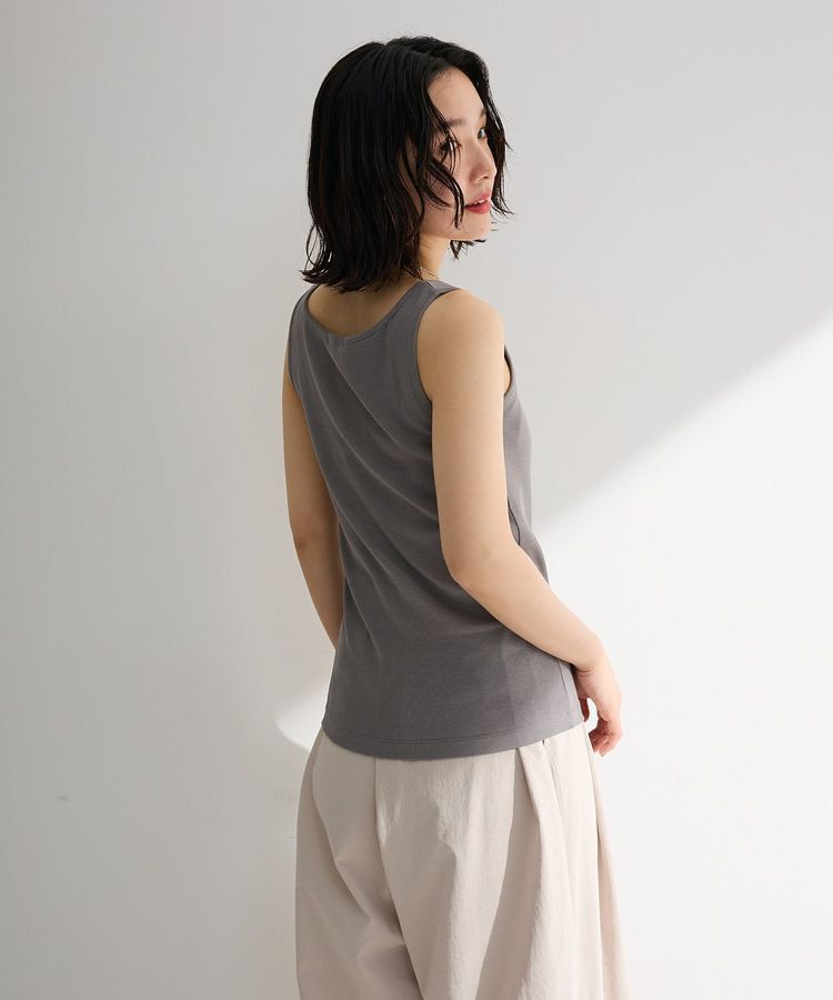 Green Parks「機能付テレコリブタンクトップ」|インナー|