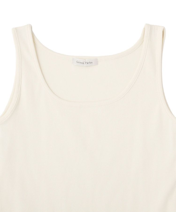 Green Parks「機能付テレコリブタンクトップ」|インナー|