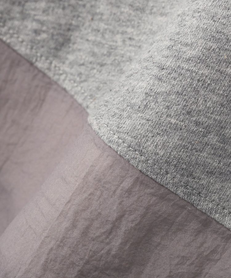 Green Parks「七分袖ドルマン裏毛シアードッキングプルオーバー」|Tシャツ・カットソー|