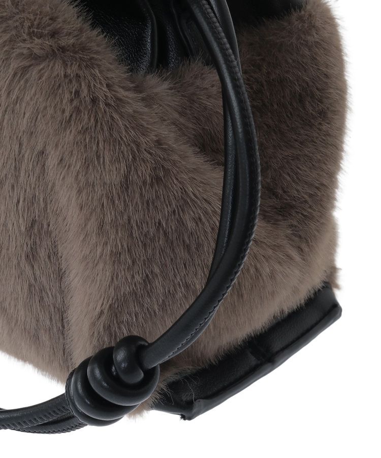 YECCA VECCA「2wayチェーンギャザーバッグ」|ハンドバッグ|