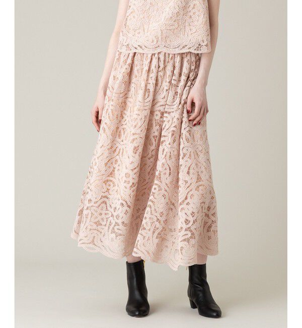 LOULOU WILLOUGHBY「【LOULOU WILLOUGHBY】モール刺繍スカート」|スカート|