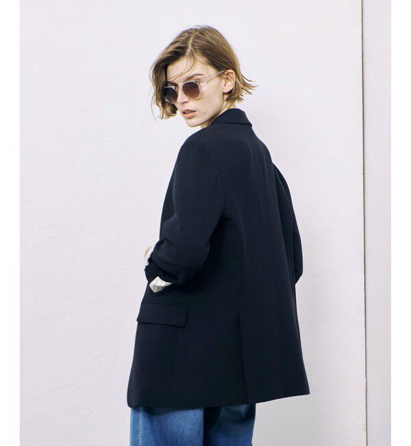 allureville「T/Wヒラニジュウオリテーラー2Bジャケット」|テーラードジャケット|