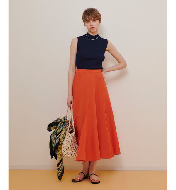 allureville「ライトタンブラーガゼットフレアスカート」|フレア|