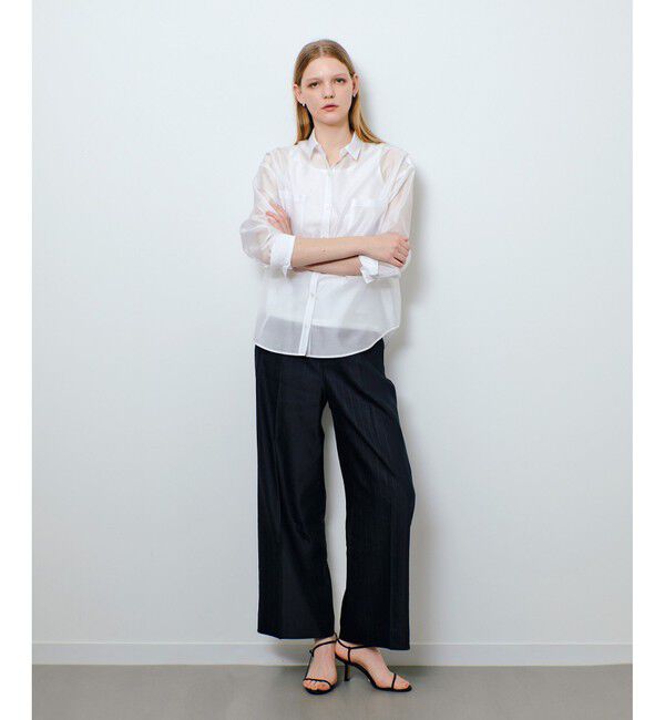 allureville「NALYAストレッチパンツ」|チノ|