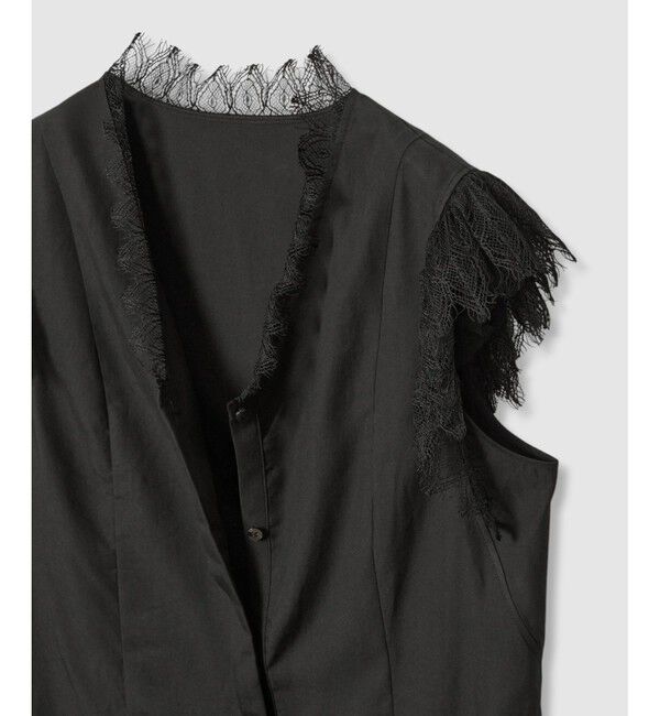 allureville「レースカラーブラウス」|シャツ・ブラウス|