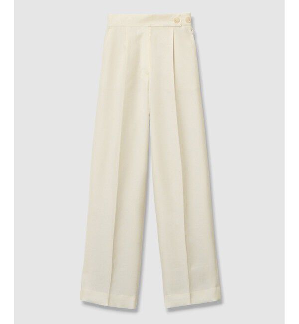 allureville「エアリービエラタックパンツ」|チノ|