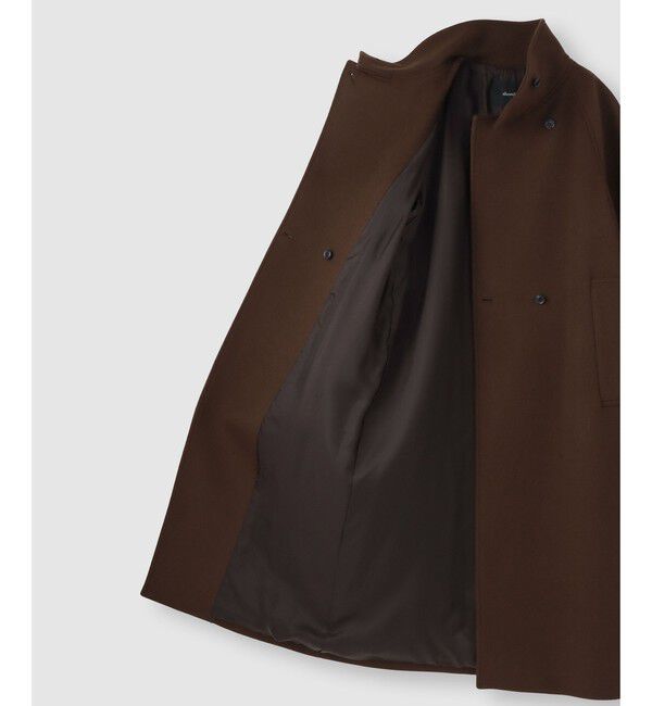 allureville「ダブルビーバースタンドコート」|ダッフルコート|