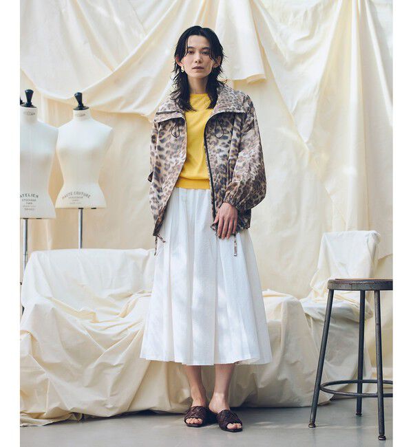 allureville「【ATELIER Line】コットンシアープルオーバー」|ニット・セーター|