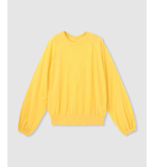 allureville「【ATELIER Line】コットンシアープルオーバー」|ニット・セーター|