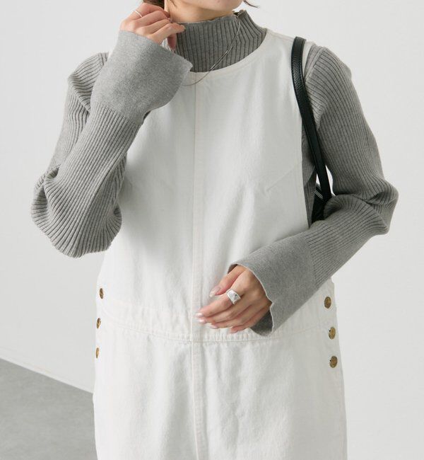  「【リバイバル/新色追加】プチハイネックリブニット」|ニット・セーター|