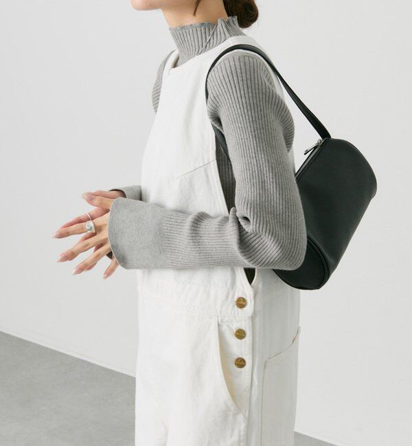  「【リバイバル/新色追加】プチハイネックリブニット」|ニット・セーター|