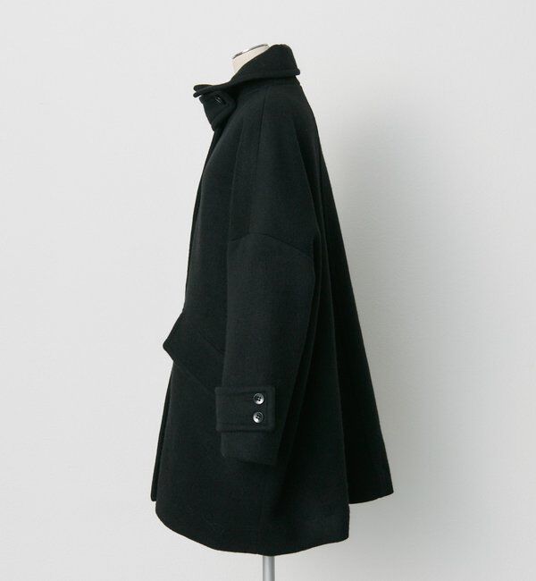  「【日本製】ビーバーウールステンカラーコート」|その他|