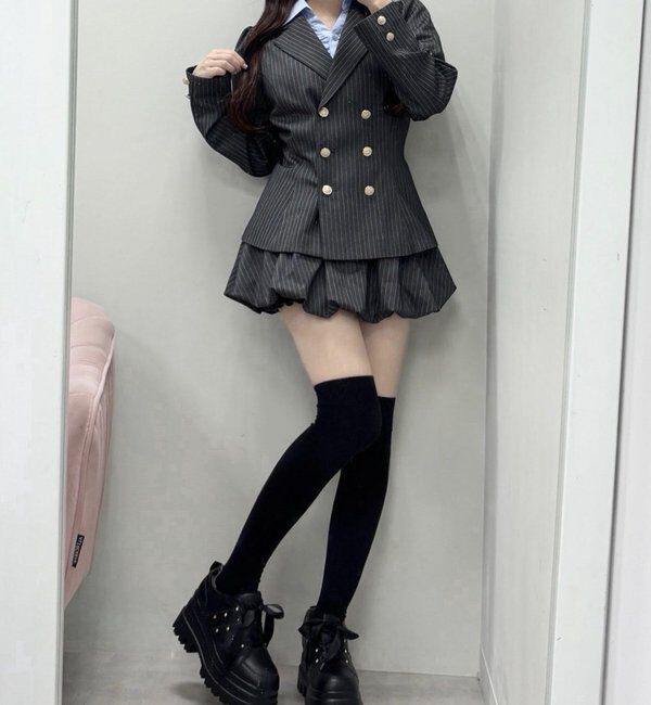  「【ピンク・ブラウン・ブラック】ビジュー付きトリプルソールスニーカー」|その他|