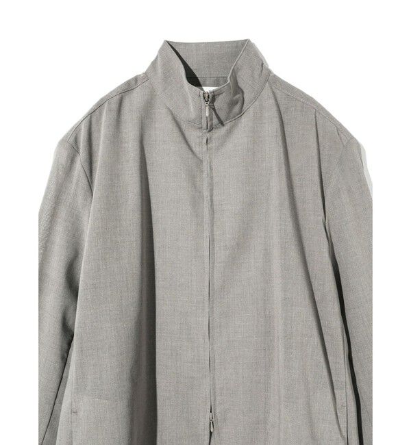 MIDIUMISOLID「MIDIUMISOLID for Ladies シースルージップジャケット」|テーラードジャケット|