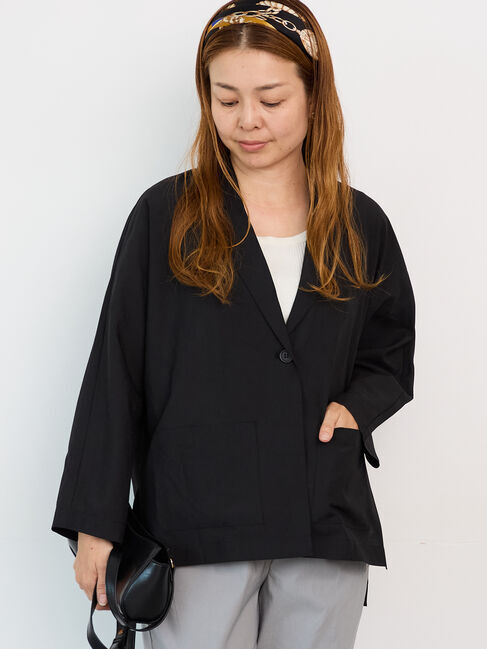 Lugnoncure「シアードルマンテーラードジャケット」|その他|ブラック