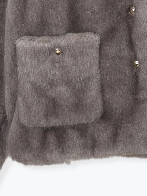 Te chichi「グラデーションファーノーカラージャケット《2025winter catalog item》」|その他|