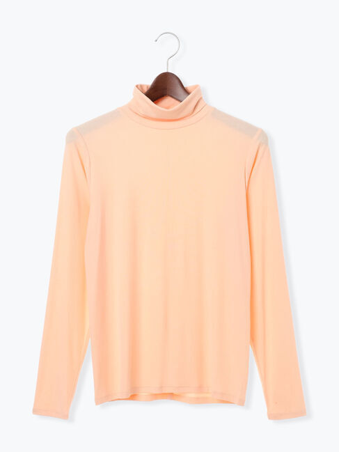 Te chichi「吸湿発熱タートルネックカットソー《2025winter catalog item》」|Tシャツ・カットソー|