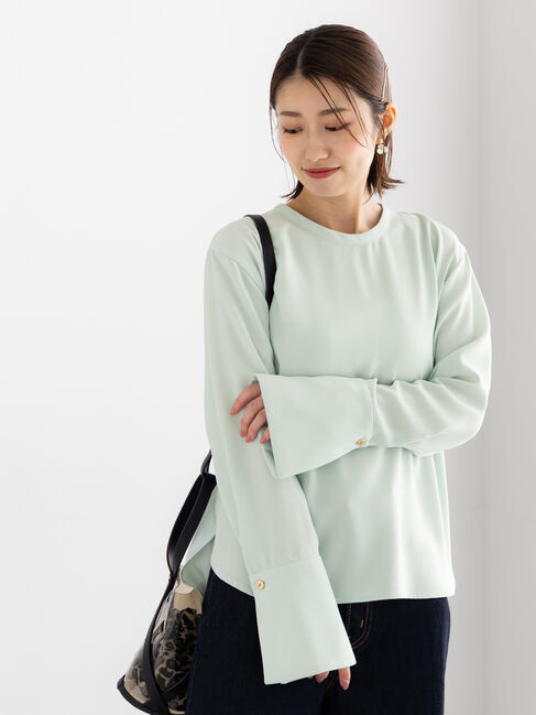 Te chichi「ジョーゼットTブラウス」|シャツ・ブラウス|ミント