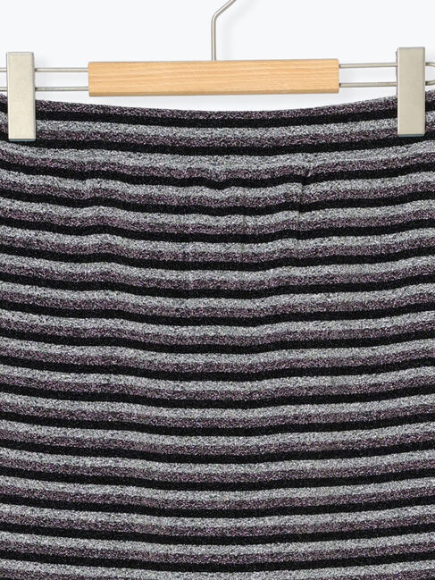 Samansa Mos2 blue「ラメナロースカート」|スカート|