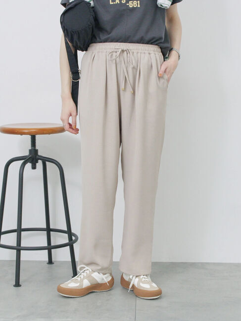 Samansa Mos2 blue「【接触冷感】マルチスタイルイージーパンツ」|その他|