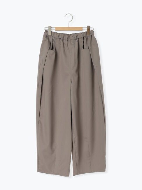 Samansa Mos2「サイド深タックバレルパンツ」|その他|