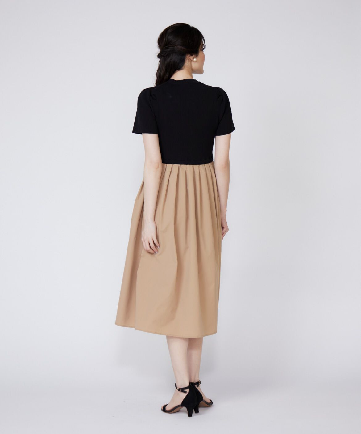 Maglie le cassetto「《WEB限定》リブドッキングワンピース」|その他|