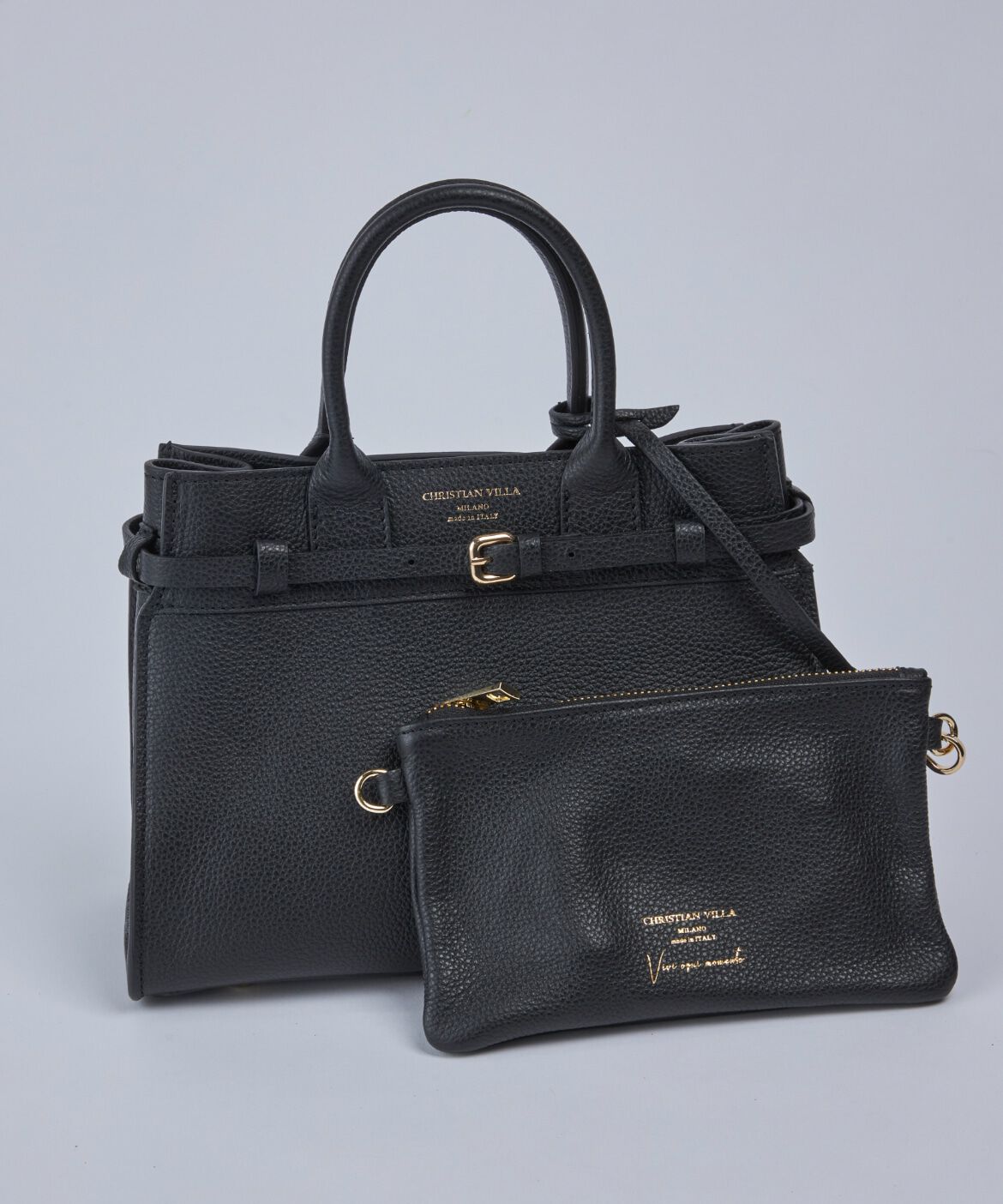 FAVORITE SUKINAMONO「ポーチ付きレザートートバッグ《CHRISTIAN VILLA》」|ハンドバッグ|