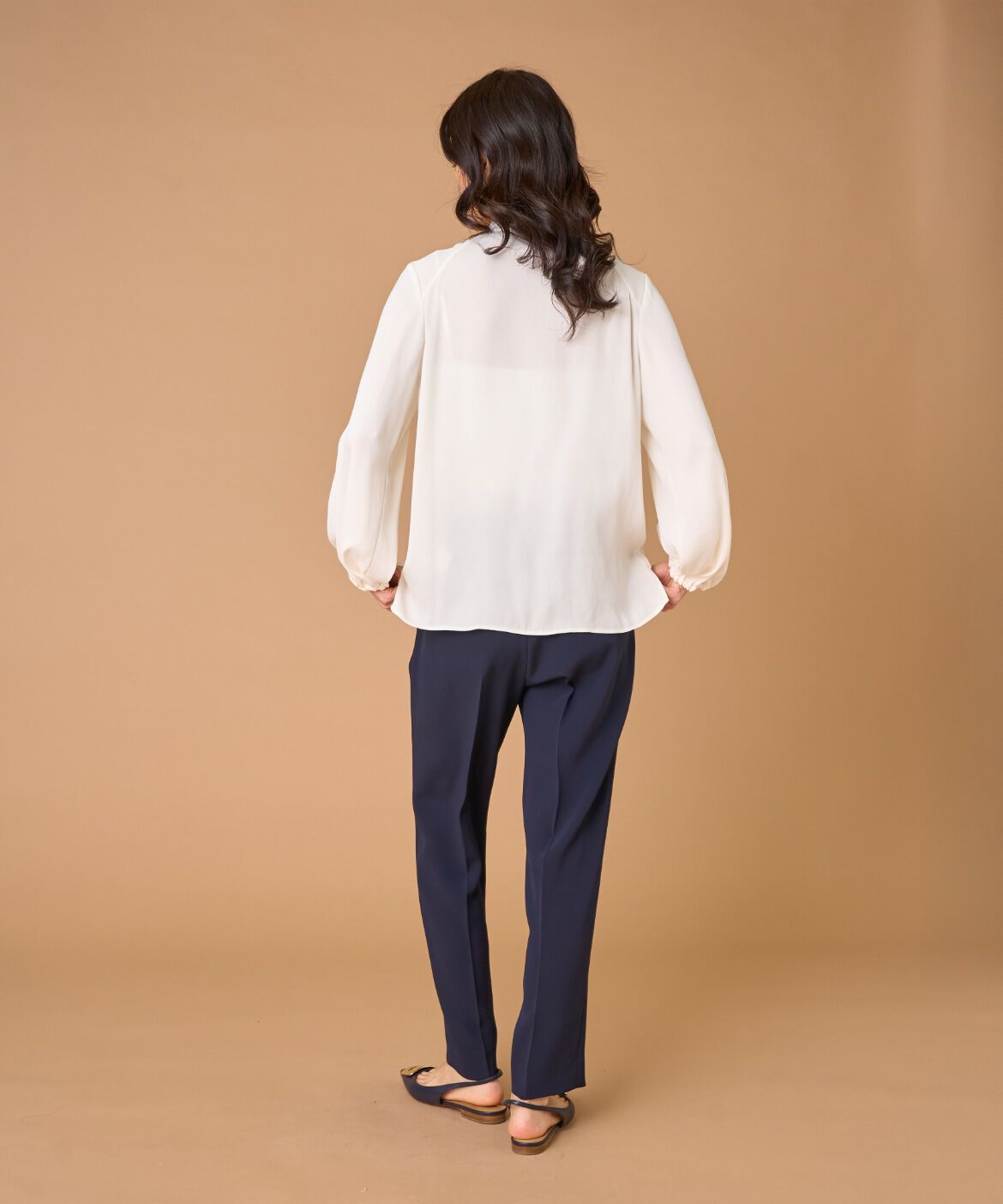 INED「ボウタイブラウス」|シャツ・ブラウス|