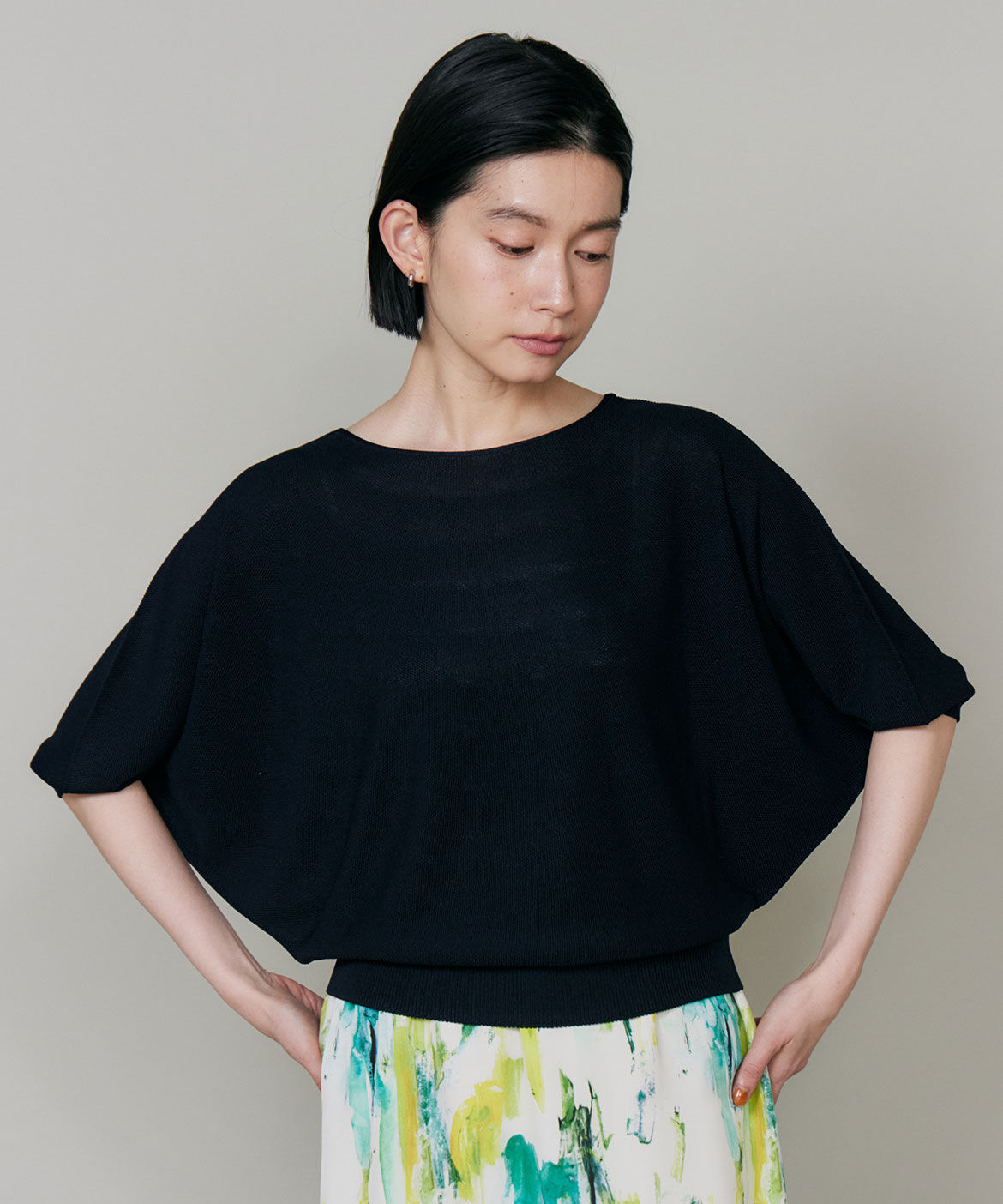 INED「ドルマンスリーブニット《Cuoo》」|ニット・セーター|