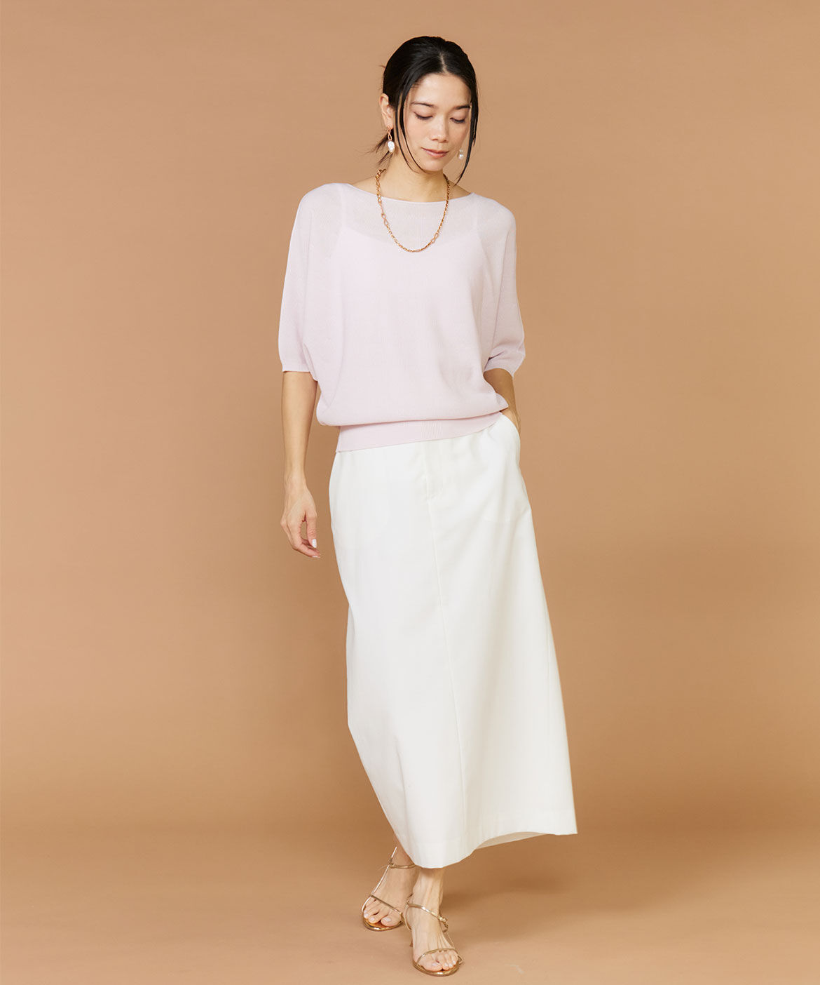 INED「ドルマンスリーブニット《Cuoo》」|ニット・セーター|