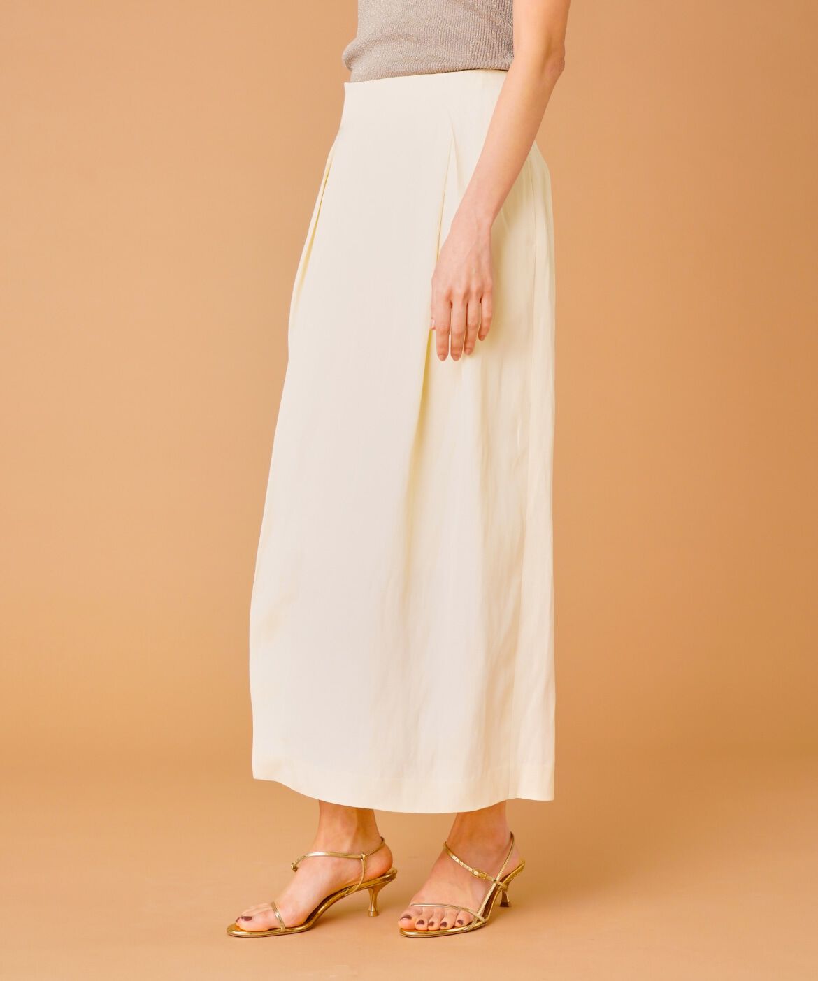 la veille by SUPERIOR CLOSET「3月ラップ風スカート」|タイト|