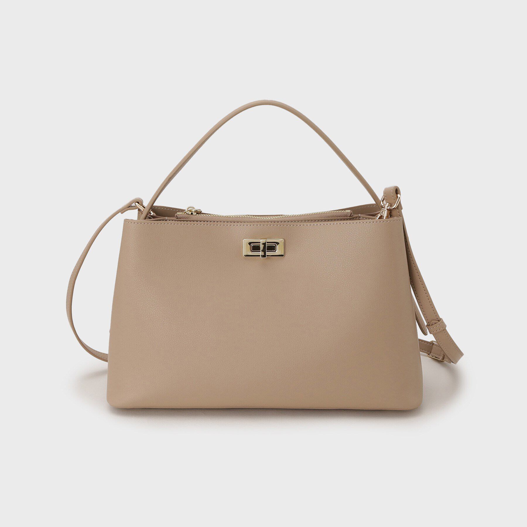 UNTITLED「【セレモニーにもおすすめ】エアリータペーズショルダー」|ショルダー・メッセンジャー|ベージュ(052)