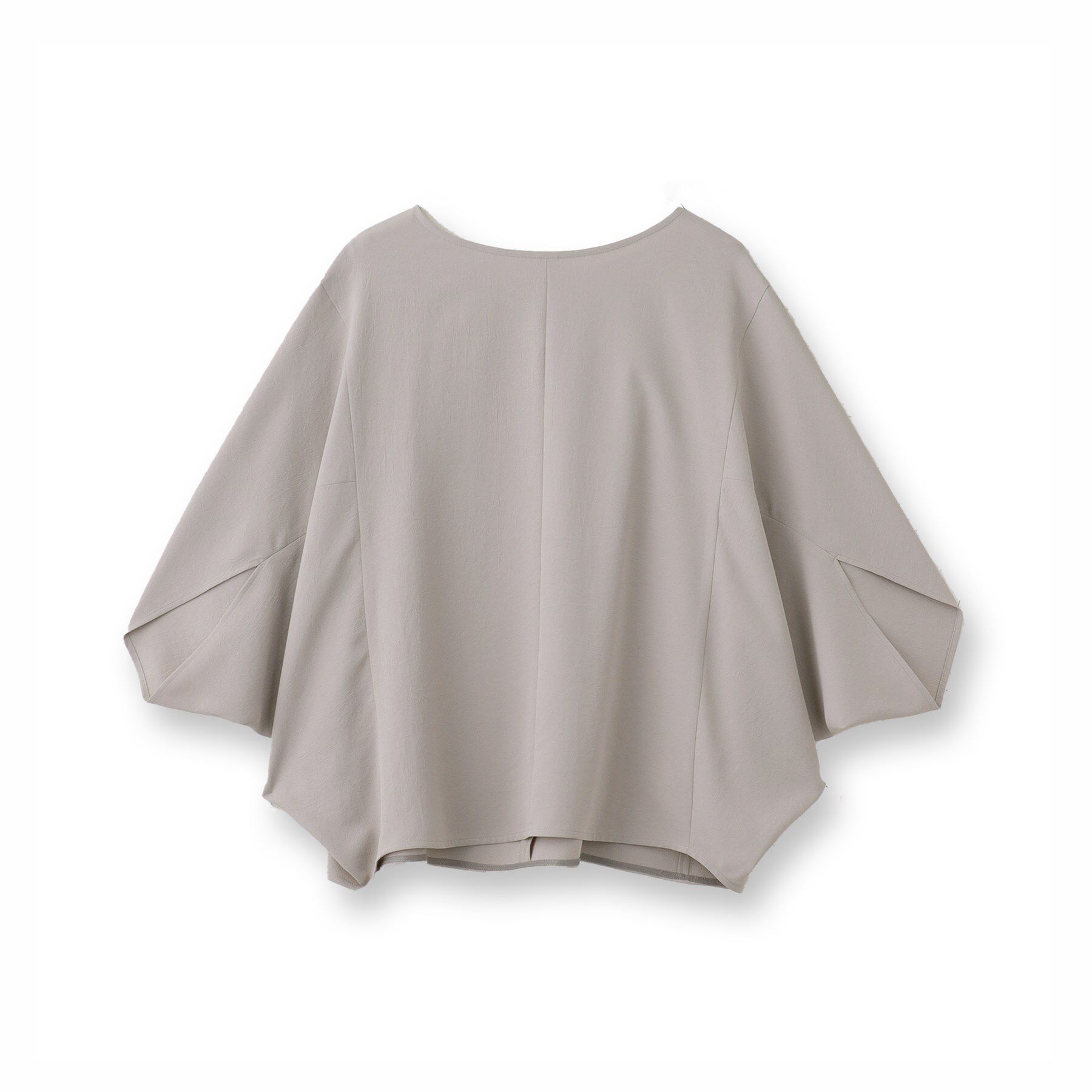 UNTITLED「【セットアップ可/接触冷感/イージーケア/体型カバー】リラクミスト モモンガブラウス」|シャツ・ブラウス|