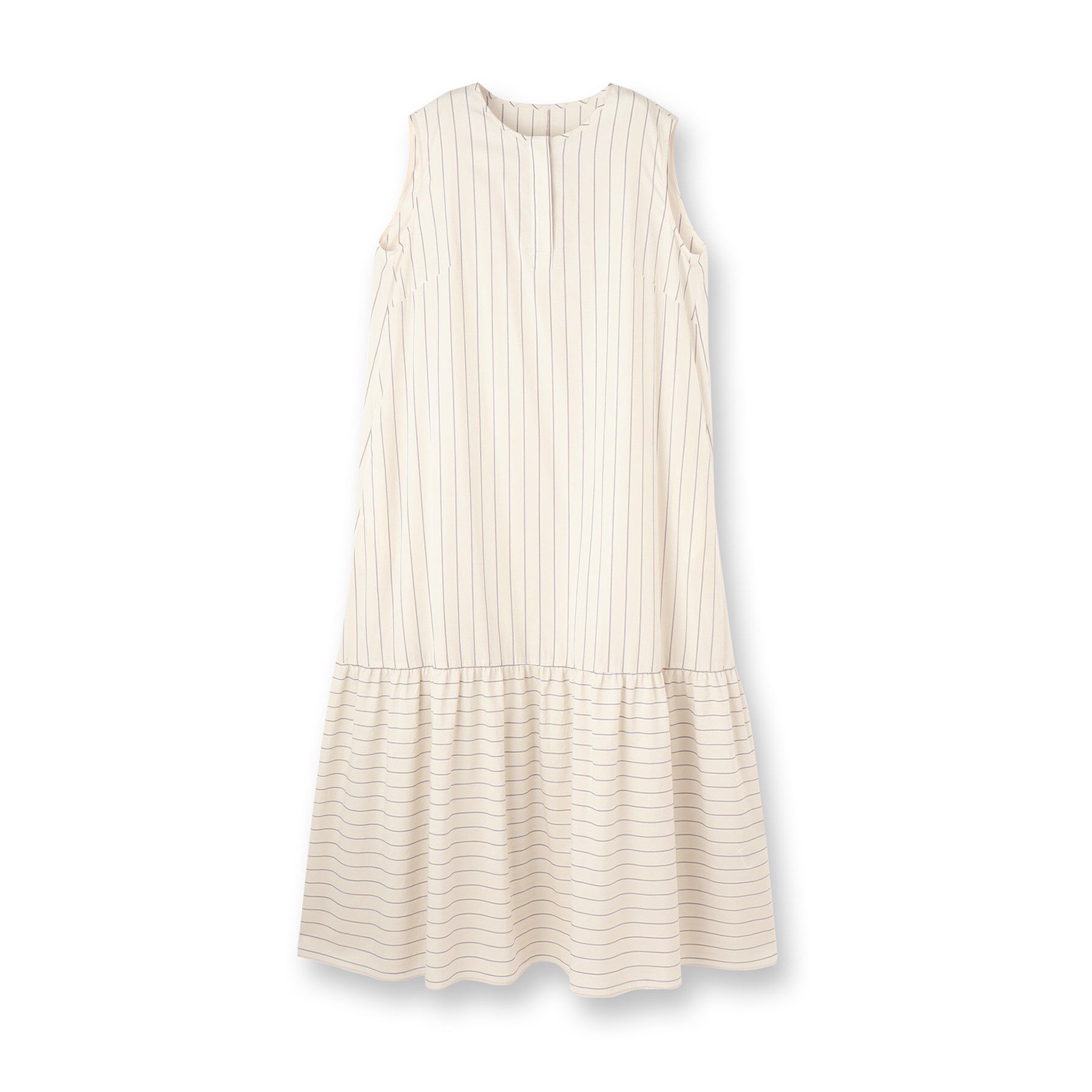 UNTITLED「【洗える/夏ワンピ】ストライプワンピース」|ワンピース|