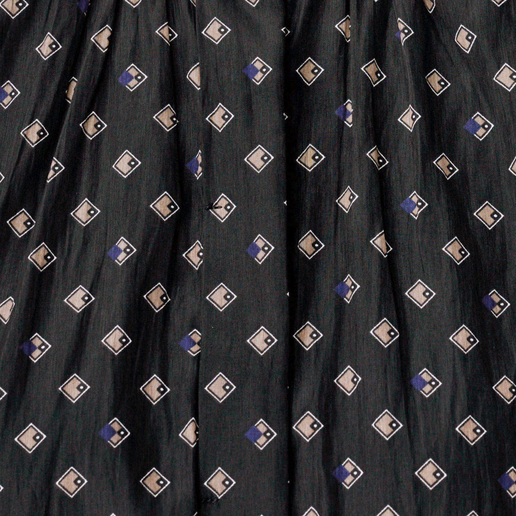 UNTITLED「【セットアップ可/リラクシー/通勤】スクエアジオメ柄ブラウス」|シャツ・ブラウス|