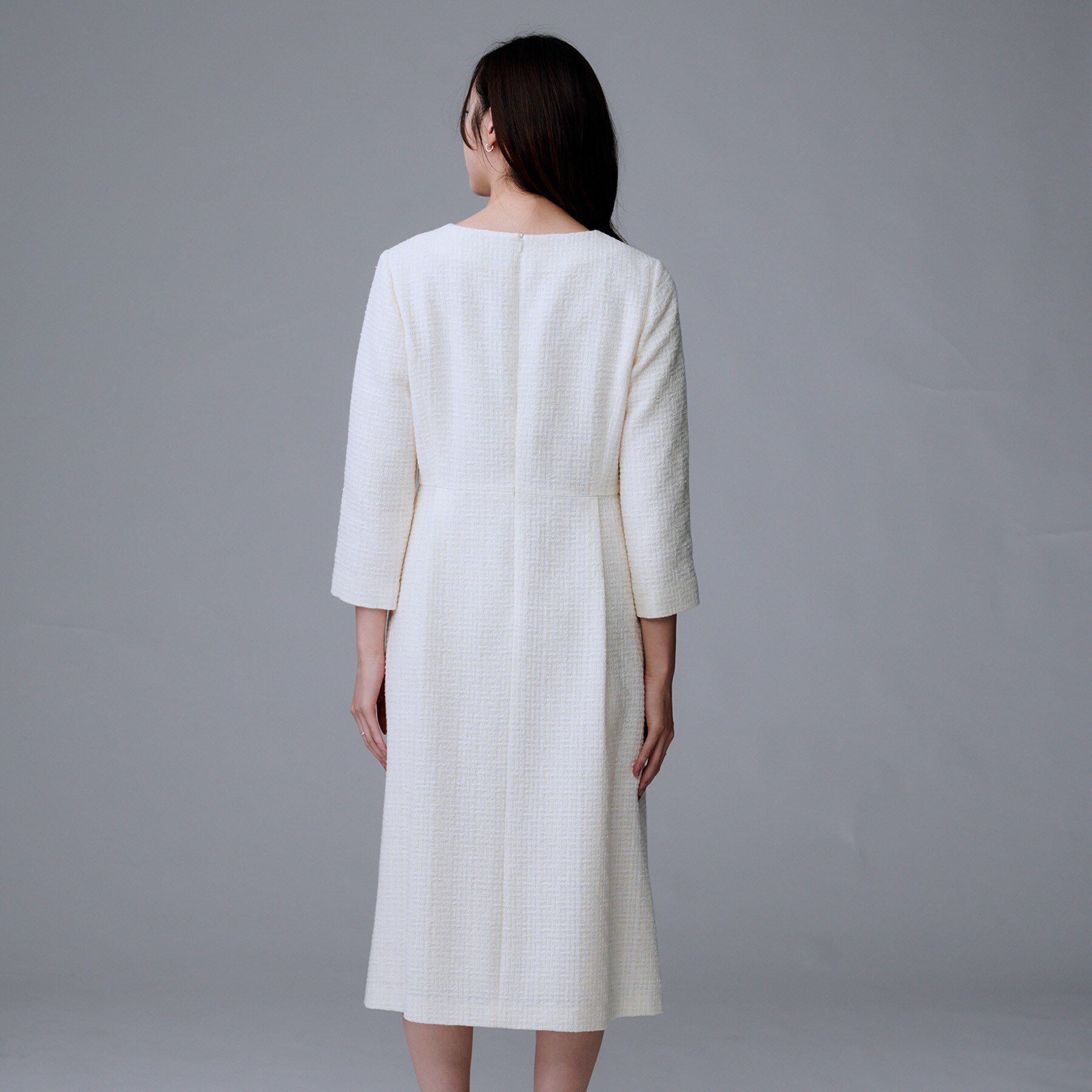 UNTITLED「【セットアップ可能/きれいめ】ツイードワンピース」|ワンピース|