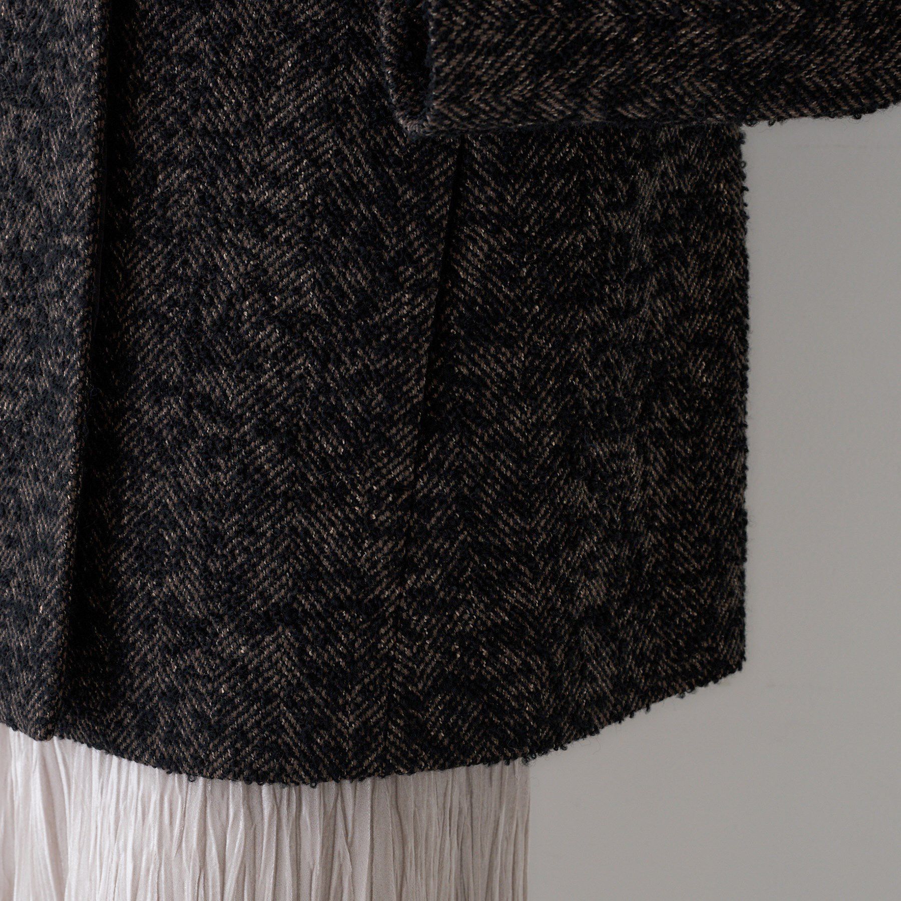 UNTITLED「【エレガント／ミディアウター】ミックスヘリンボンコート」|その他|