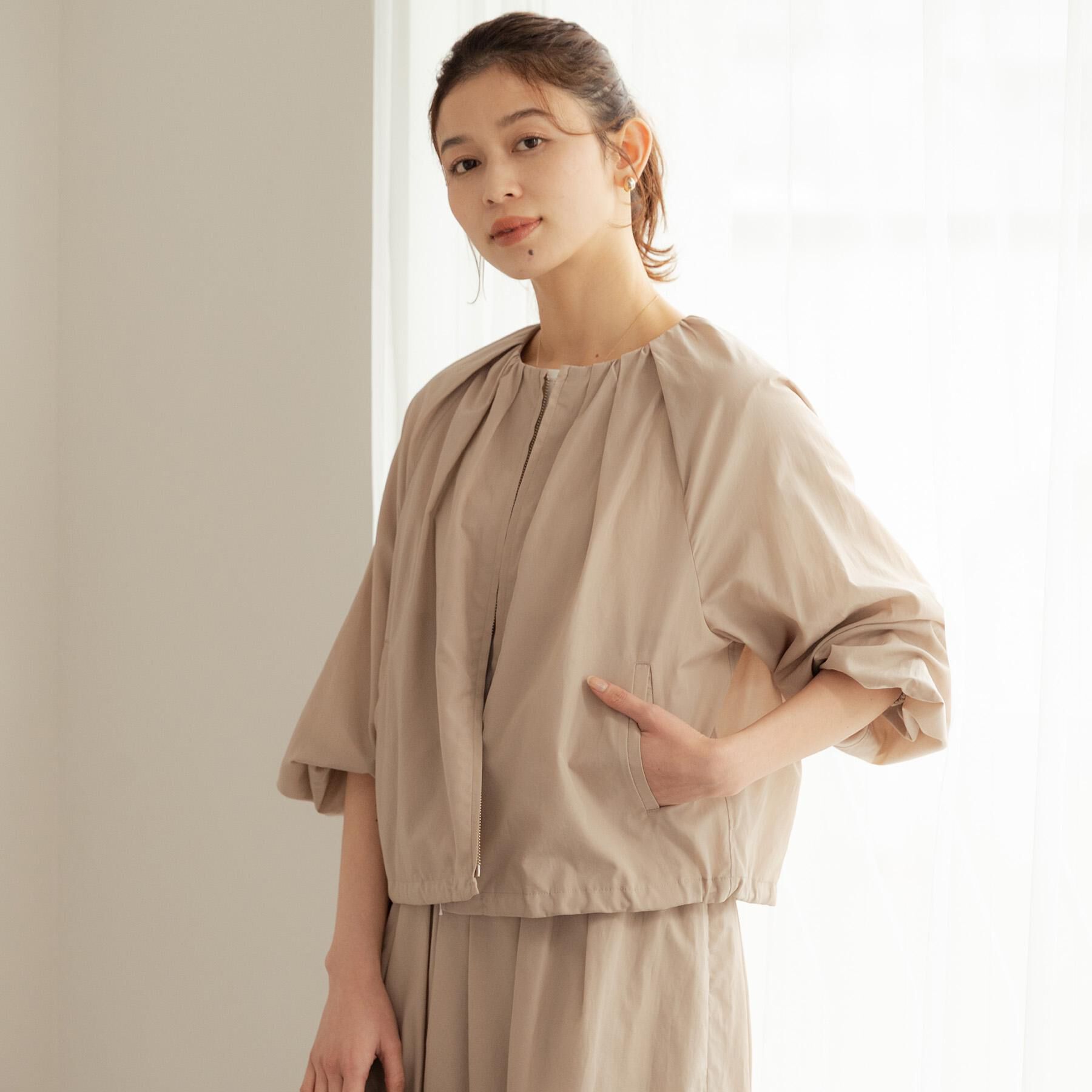 UNTITLED「シャイニータイプライターブルゾン」|ブルゾン・スタジャン|