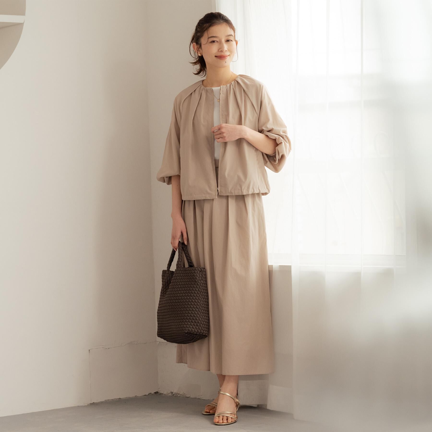 UNTITLED「シャイニータイプライターブルゾン」|ブルゾン・スタジャン|