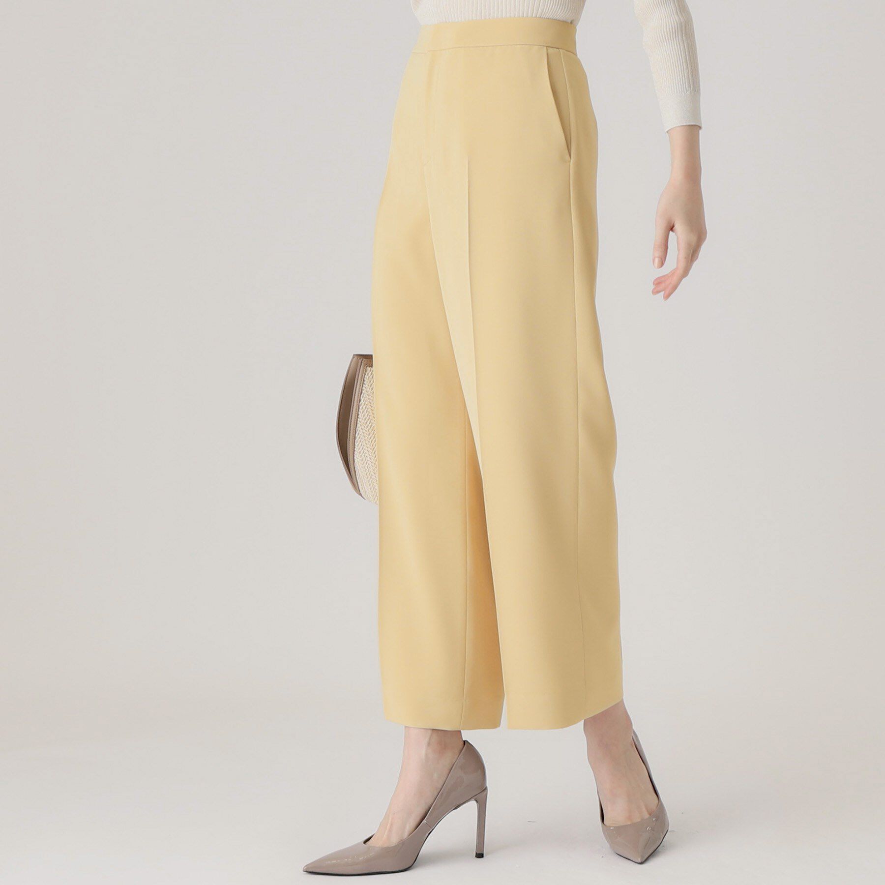 COUP DE CHANCE「【洗える／ウエストゴム】ストレートワイドパンツ」|その他|