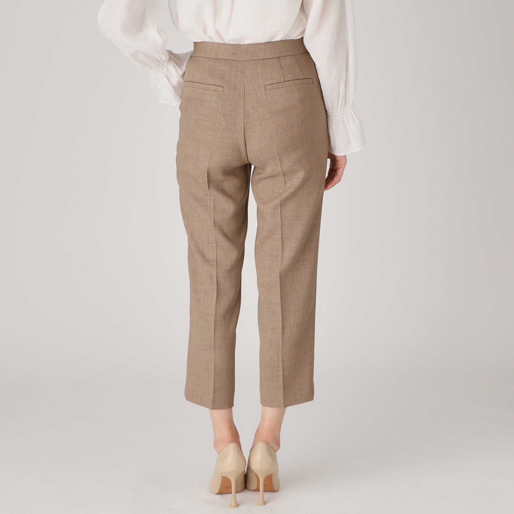 COUP DE CHANCE「【手洗い可／日本製】タックテーパードパンツ」|その他|