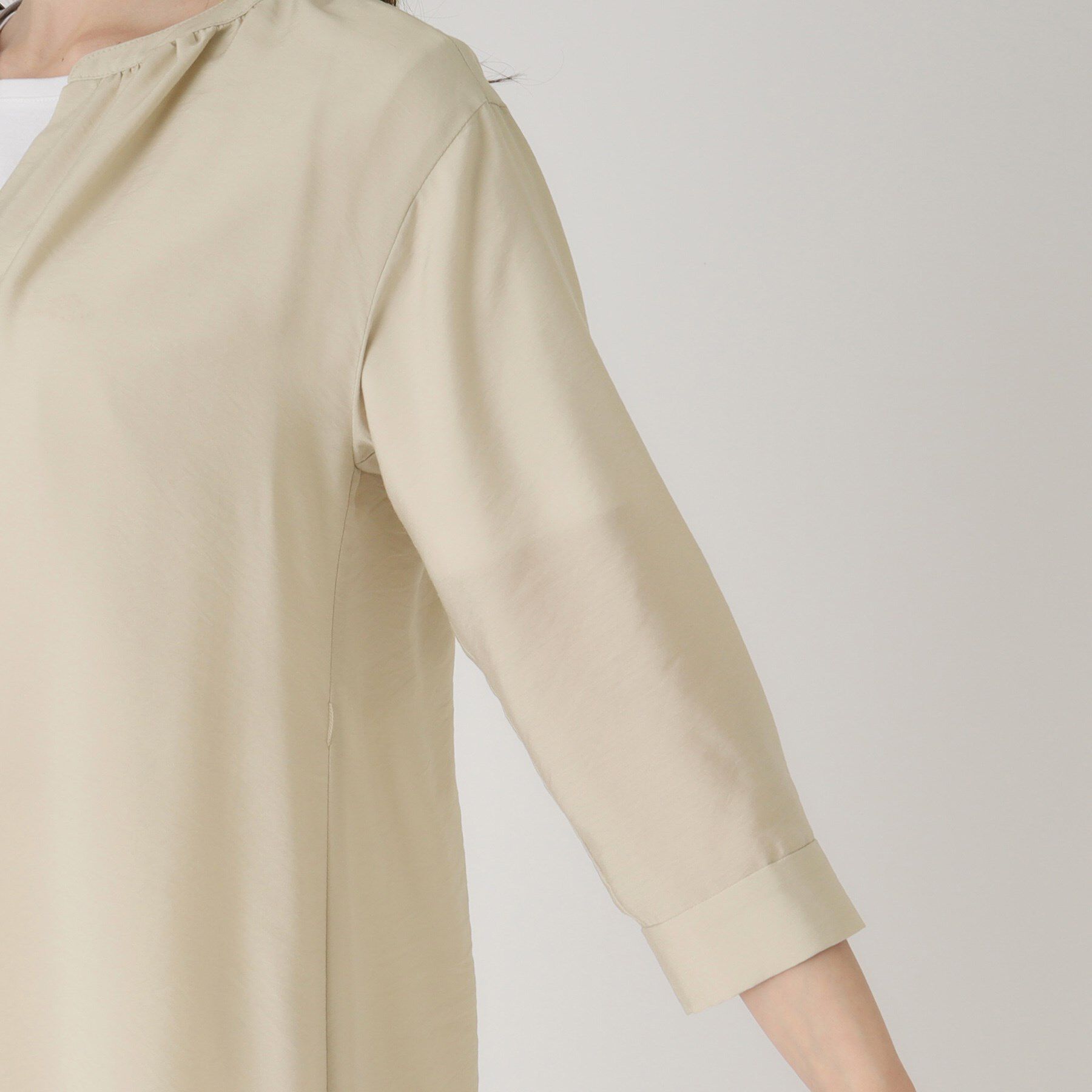 COUP DE CHANCE「【洗える】ロングブラウス」|シャツ・ブラウス|